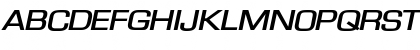 Download EurasiaExtended BoldItalic Font Uppercase Preview