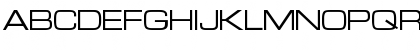 Download Euro Technic Extended Regular Font Uppercase Preview