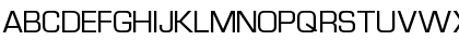 Download Euro Technic Regular Font Uppercase Preview