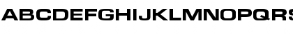 Download EuroseWide Heavy Regular Font Uppercase Preview