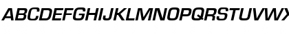 Download Eurostile LT Bold Italic Font Uppercase Preview