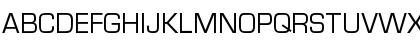 Download EurostileDCDReg Regular Font Uppercase Preview
