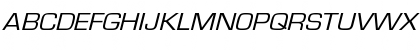 Download EurostileExtO 2 Regular Font Uppercase Preview
