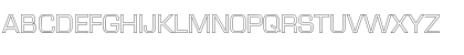 Download EurostileTRegOu1 Regular Font Uppercase Preview
