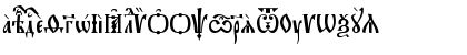 Download Evangelie Ucs Regular Font Uppercase Preview