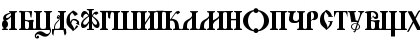Download Evangelje Plain Font Uppercase Preview