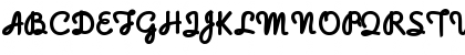 Download EvilTwin Regular Font Uppercase Preview