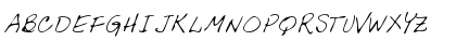 Download EwingsHand Regular Font Uppercase Preview