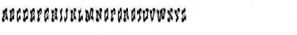 Download Excogitated05 Regular Font Uppercase Preview