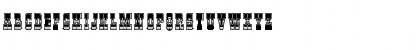 Download Excogitated10 Regular Font Uppercase Preview