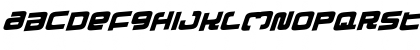 Download Exedore Rotalic Regular Font Uppercase Preview
