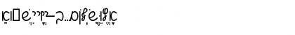 Download ExodusScriptSSK Regular Font Uppercase Preview