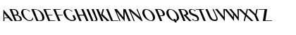 Download Exotic-Demi Lefty Regular Font Uppercase Preview