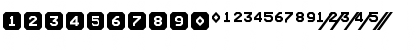 Download Expo Numerals Regular Font Uppercase Preview