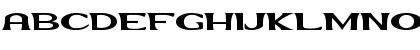 Download Extrano Regular Font Uppercase Preview