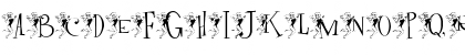 Download ExtravaDance Regular Font Uppercase Preview