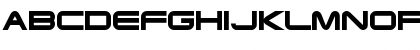 Download EyechartDisplayCapsSSK Regular Font Uppercase Preview
