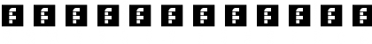 Download eyesore Regular Font Uppercase Preview
