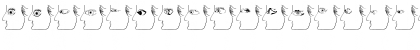 Download EyesTests Regular Font Uppercase Preview