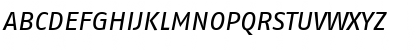 Download FagoExLf Italic Font Uppercase Preview