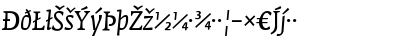 Download FedraSerifA Regular Font Uppercase Preview