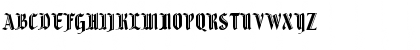Download Fenwick Woodtype Regular Font Uppercase Preview