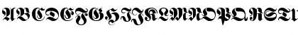 Download FetteFrakturDfr Roman Font Uppercase Preview