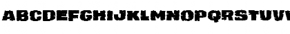 Download Jugger Rock Expanded Expanded Font Uppercase Preview