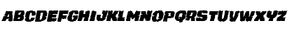 Download Jugger Rock Italic Italic Font Uppercase Preview