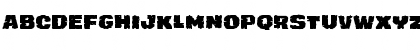 Download Jugger Rock Staggered Regular Font Uppercase Preview