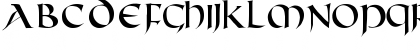 Download FifthCenturyCaps Regular Font Uppercase Preview