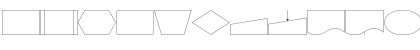 Download Flowchart Thin Font Uppercase Preview