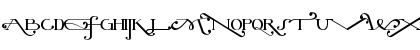 Download Flowery Text Regular Font Uppercase Preview
