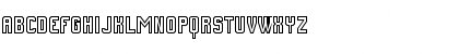 Download FM College Team outline Regular Font Uppercase Preview