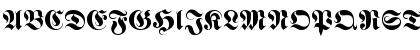 Download Fraktur Regular Font Uppercase Preview