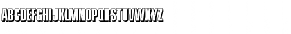 Download FrankBeckerShadow Bold Font Uppercase Preview