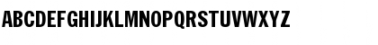 Download Franklin Goth Ext Condensed Regular Font Uppercase Preview