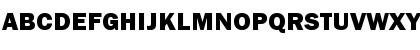 Download FranklinGothHeavyCTT Regular Font Uppercase Preview