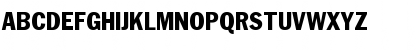 Download FranklinGothicCondSSK Regular Font Uppercase Preview