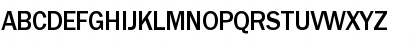 Download FranklinGothicNewMedium Regular Font Uppercase Preview
