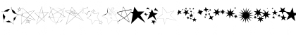 Download Freaking Stars Regular Font Uppercase Preview