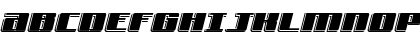 Download FreeLine Regular Font Uppercase Preview