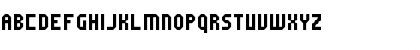 Download Fruity microfont Regular Font Uppercase Preview
