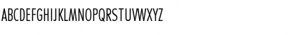 Download FuturaTEELigCon Regular Font Uppercase Preview