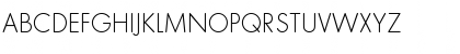 Download FuturaTLigRo1 Regular Font Uppercase Preview