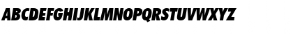 Download Futuri Cond. Extra Bold Oblique Font Uppercase Preview