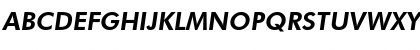 Download Futuri Heavy Italic Font Uppercase Preview