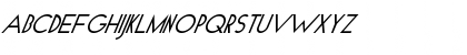 Download FZ BASIC 19 ITALIC Normal Font Uppercase Preview