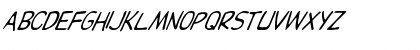 Download FZ BASIC 29 ITALIC Normal Font Uppercase Preview