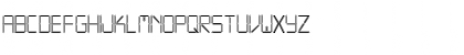 Download FZ DIGITAL 10 CONTOUR Normal Font Uppercase Preview